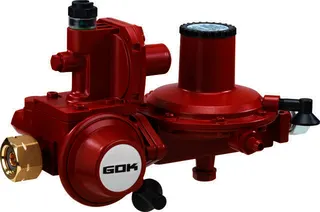 Gasregler BHK052 12kg/h 50mbar GF x G1/2LH-KN SAV PRV