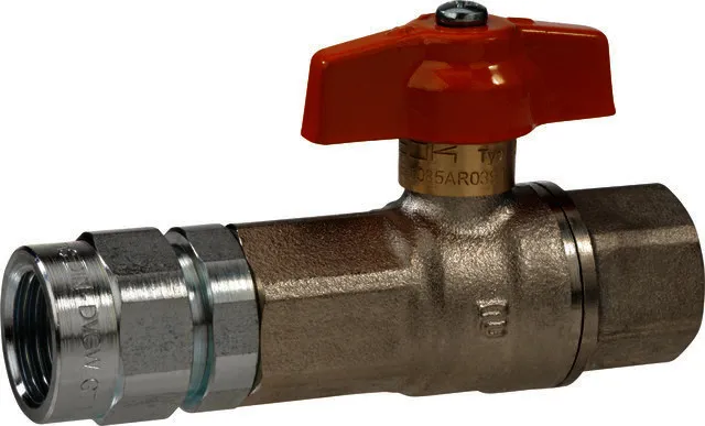 Kugelhahn mit TAE PS5bar bds. Rp1/2