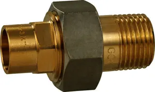 Loet-Trennverschraubung LTV kpl. ID18mm UEM-Edelstahl x AG R1/2 – Bild 2