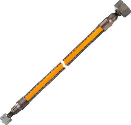 Metallwellschlauch MWS G1/4LH-UEM x IG Rp1/2 x 1500