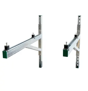 Konsolen Kit Wärmepumpe L Strut fv L=900mm
