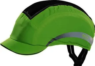 Anstoßkappe X!-9500 54-64cm neongelb Sch irmlänge 2,5cm EN 812:2012 PROFIT