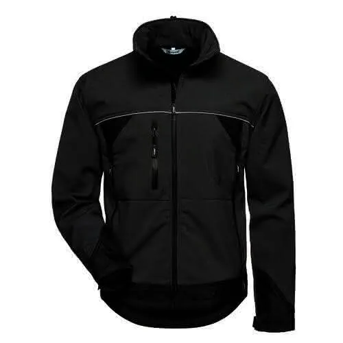 Softshelljacke BETA Gr.L grau/schwarz EL YSEE