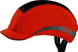 Anstoßkappe X!-9500 54-64cm neonorange S chirmlänge 2,5cm EN 812:2012 PROFIT
