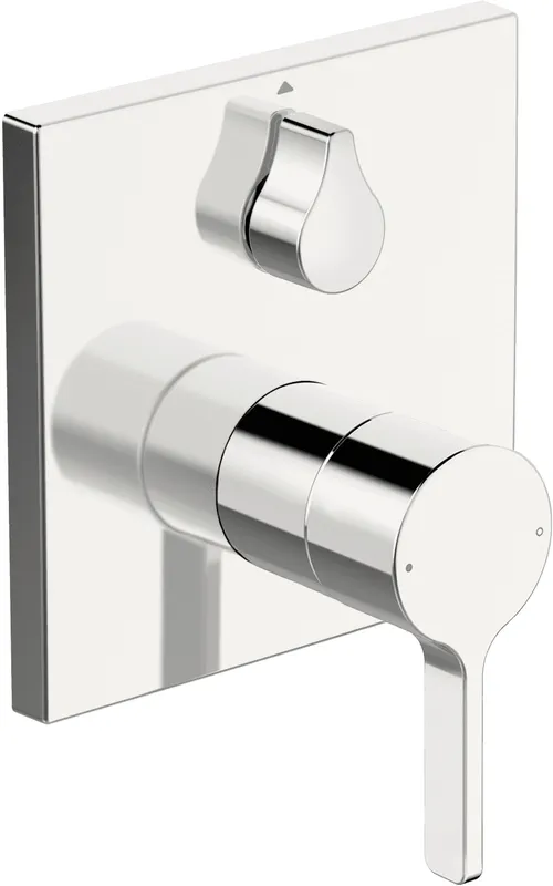 SCALIDO-Wannenarmatur D3 Unterputz- Fertigset 2 Verbr Rosette eckig BX verch