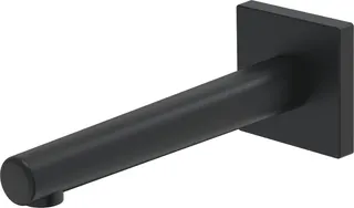 SCALIDO-Wanneneinlauf D3 DN 15 (1/2") Rosette rund+eckig 191mm Ausladung sw