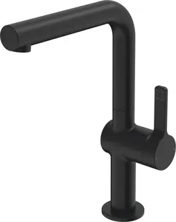 SCALIDO-Waschtischarmatur D3 L Attrappe seitlich Attrappe a. Acrylsockel schwarz