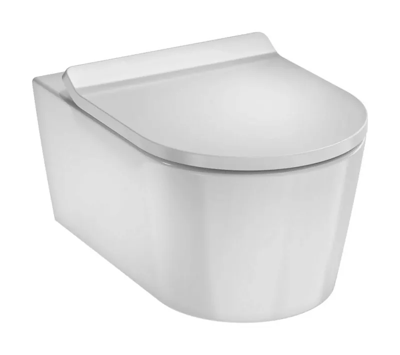 Hansgrohe Wand WCSet EluPura S 540x360mm o.SPR AquaHelix Flush m.Sit.Ab.Schnellv.HYE we
