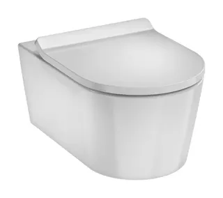 Hansgrohe Wand WCSet EluPura S 540x360mm o.SPR AquaHelix Flush m.Sit.Ab.Schnellv.HYE we