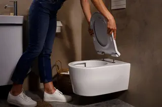 Hansgrohe Wand WCSet EluPura S 540x360mm o.SPR AquaHelix Flush m.Sit.Ab.Schnellv.HYE we – Bild 5