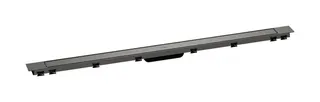 HG Fertigset Duschr.RainDrain Match Plus 1200mm höhenverst.Rahmen Edelstahl gebü.