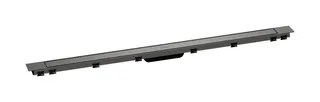 Hansgrohe Fertigset Duschr.RainDrain Match Plus 1200mm höhenverst.Rahmen Edelstahl gebü. – Bild 2