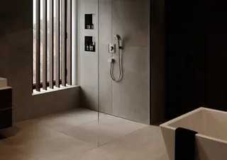 Hansgrohe Fertigset Duschr.RainDrain Match Plus 800 mm m.höhenverstellbare.Rahmen MW – Bild 5