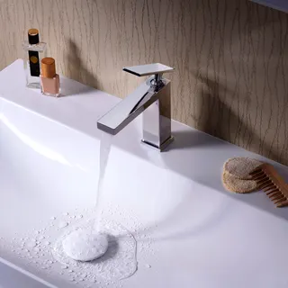 Hansgrohe WTM 110 Tecturis E CoolStart mit Zugstangen-Ablaufgarnitur chrom – Bild 3
