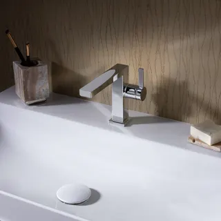 Hansgrohe WTM 110 Tecturis E Fine CoolStart m.Push-Open Ablaufgarnitur chrom – Bild 3
