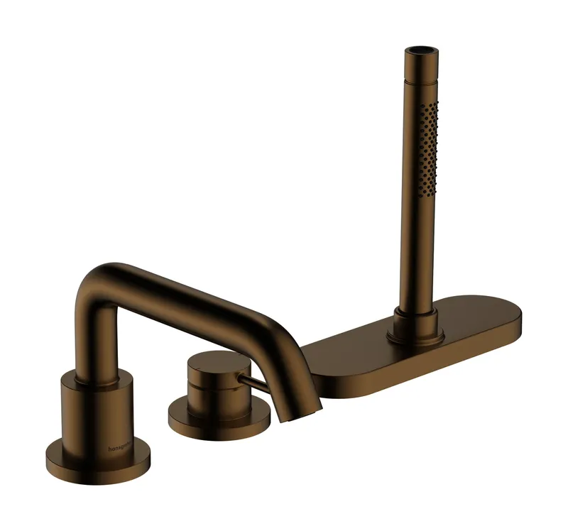 Hansgrohe 3-Loch Wannenrandmischer Tecturis S mit sBox BBR