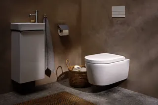 Hansgrohe Wand WC EluPura S S 540mm ohne Spülrand weiß – Bild 5