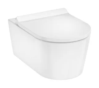 Hansgrohe Wand WCSet EluPura S 540x360mm o.SPR AquaHelix Flush m.SoftCl.QuickRel.SMC we