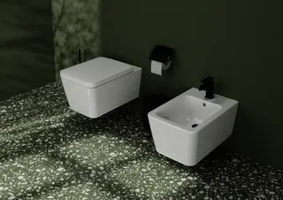 Hansgrohe Wand WC Set EluPura Q 540x360mm o.SPR,m.WC Sitz SoftCl.u.QuickRel.SMC we – Bild 4