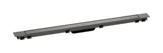 Hansgrohe Fertigset Duschr.RainDrain Match Plus 1000mm höhenverst.Rahmen Edelstahl gebü. – Bild 2