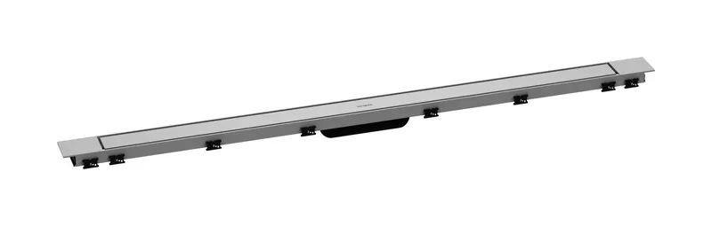 Hansgrohe Fertigset Duschr.RainDrain Match Plus 1200 mm m.höhenverstellbar.Rahmen MW
