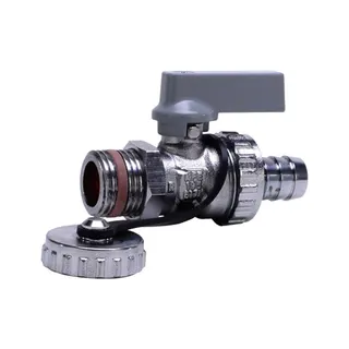 comfort-KFE-Kugelhahn bleifrei Durchgang Trinkw. selbstdichtend DN 15(1/2") Ms/vc