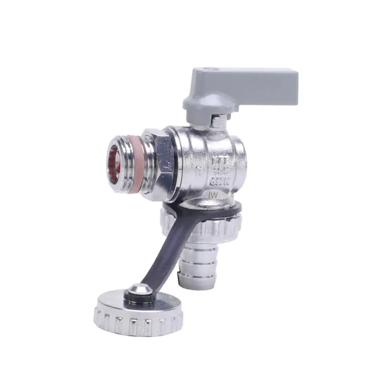 comfort-KFE-Kugelhahn bleifrei Eckform Trinkw. selbstdichtend DN 15(1/2") Ms/vc