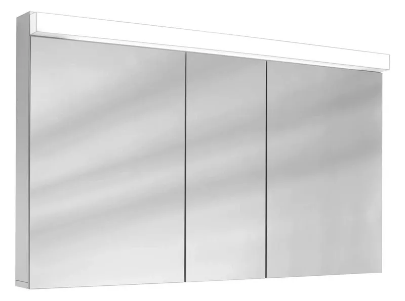 Schneider Spiegelschrank LOW 130/3/LED, 4000K, weiss