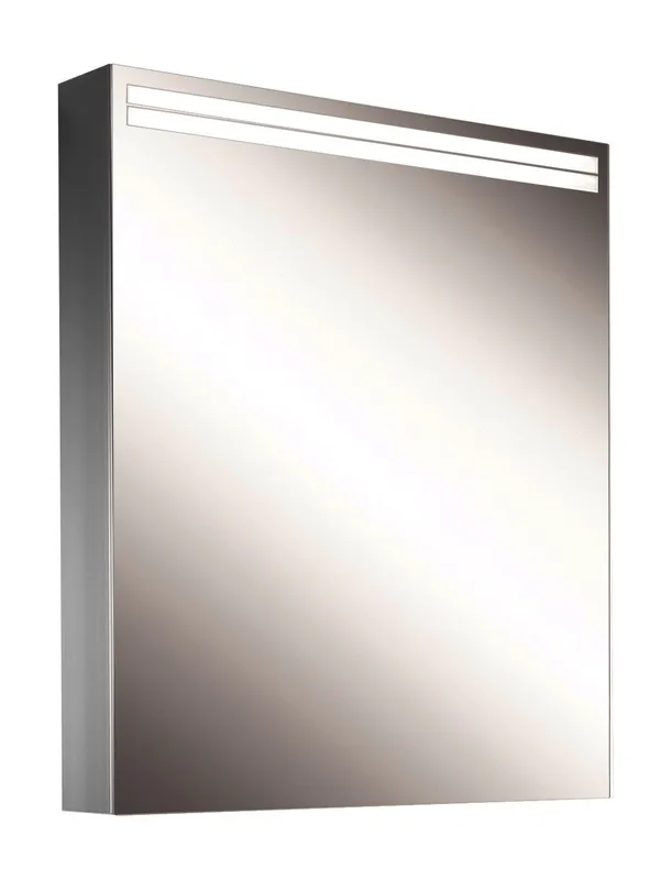Schneider Spiegelschrank ARA 60/1/TW/R, silbereloxiert