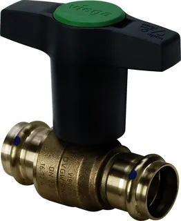 Viega Kugelhahn mit SC Easytop 2275LF in LABS-frei in 15mm Sibr