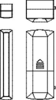 HEIMEIER Funk-Fenster-/Türkontaktsensor inkl. 3,6V LS14250 Batterie – Bild 2