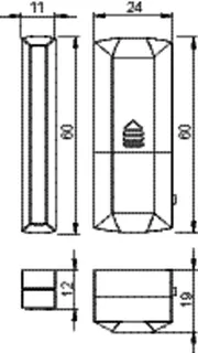 HEIMEIER Funk-Fenster-/Türkontaktsensor inkl. 3,6V LS14250 Batterie – Bild 4