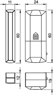 HEIMEIER Funk-Fenster-/Türkontaktsensor inkl. 3,6V LS14250 Batterie – Bild 5