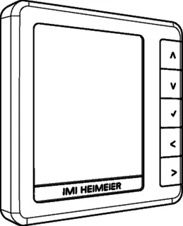 HEIMEIER HM-PRT Raumthermostat programmierbar, 230 V, weiß – Bild 2