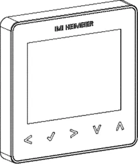 HEIMEIER neoStat V2 Raumthermostat 230 V, Smart Home, weiß – Bild 3