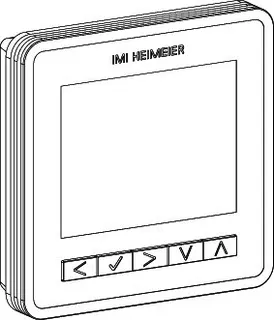 HEIMEIER neoAir V3 Raumthermostat kabellos, inkl. Batterien, Smart Home – Bild 2