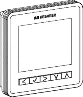 HEIMEIER neoAir V3 Raumthermostat kabellos, inkl. Batterien, Smart Home – Bild 3