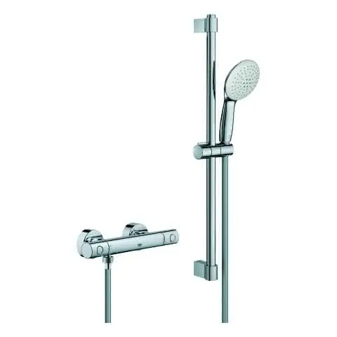 GROHE THM-Brausebatterie Grohtherm 800 C 34768_1 mit Brausegarnitur 600mm chrom