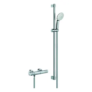 GROHE THM-Brausebatterie Grohtherm 800 C 34769_1 mit Brausegarnitur 900mm chrom – Bild 2