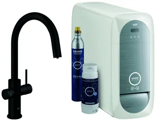 GROHE Starterkit GROHE Blue Home 31541 azb. Mouss. BT/WIFI C-Ausl. velvet black – Bild 2