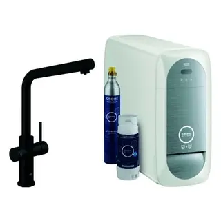 GROHE Starterkit GROHE Blue Home 31454_1 Bluetooth/WIFI L-Auslauf velvet black