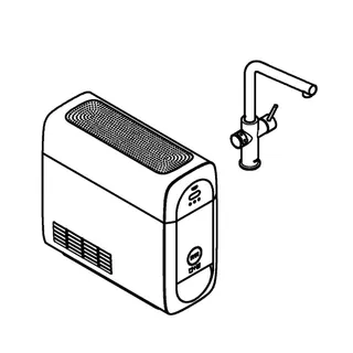 GROHE Starterkit GROHE Blue Home 31454_1 Bluetooth/WIFI L-Auslauf velvet black – Bild 3