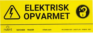 Warnschild, Deu., Fr., Ital.