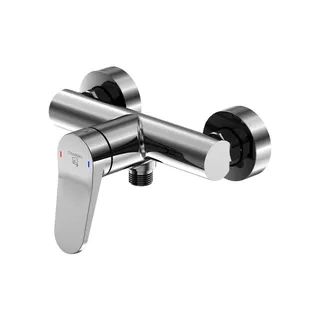 Steinberg Aufputz-Einhebelmischer für Dusche 340 1200, chrom