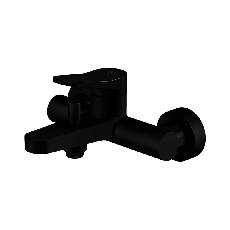 Steinberg Aufputz-Einhebelmischer für Wanne 340 1100 S, matt black