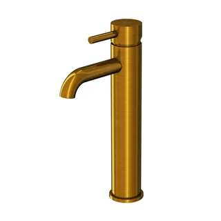 Waschtisch-EHM, hoch 303mm, o. ABG, BG 100 1700 BG, brushed gold