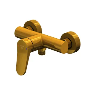 Steinberg Aufputz-Einhebelmischer für Dusche 340 1200 BG, brushed gold