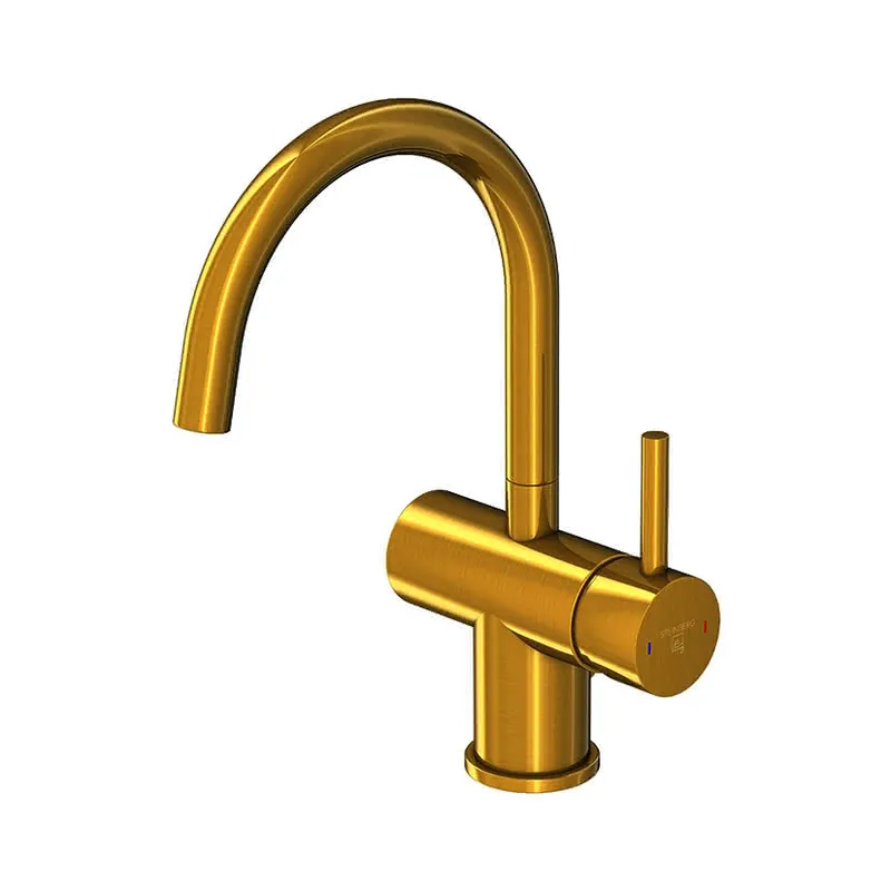 Waschtisch-EHM mit Ablaufgarn., BG 100 1500 BG, brushed gold