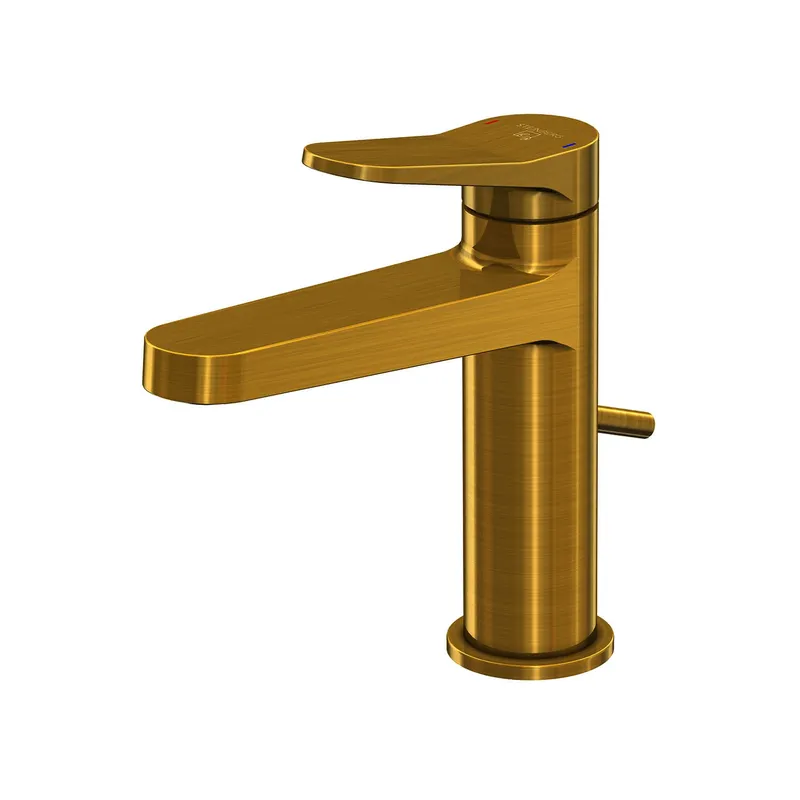 Steinberg Waschtisch-EHM mit Ablaufgarnitur 340 1000 BG, brushed gold