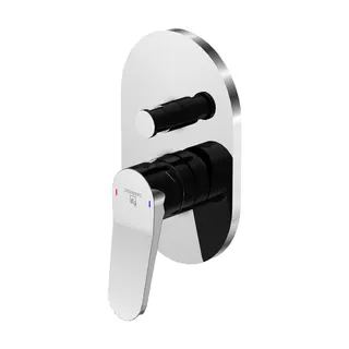 Steinberg Fertigmontageset für Wanne/Brause-EHM 340 2103 3, chrom